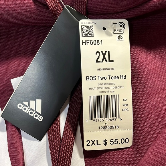 ADIDAS Men’s Hoodie / Sweatshirt - Size XXL - Picture 10 of 10